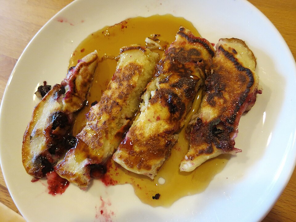 Pancakes with Maple Syrup